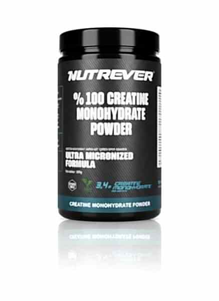 Nutrever 100% Creatine Monohydrate 500g – Maksimum Güç, Saf Performans!