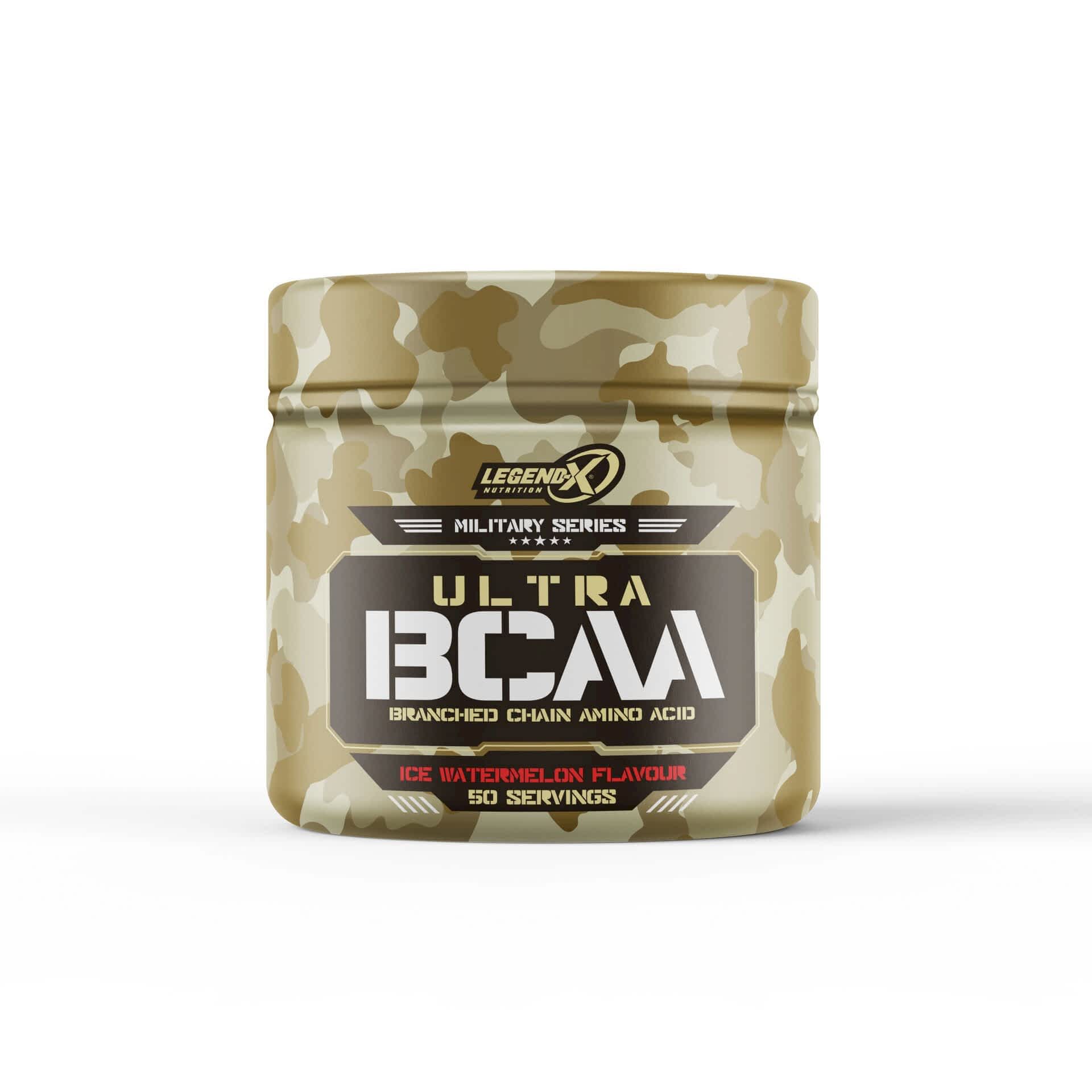 LegendX Military Ultra BCAA 300g Ice Karpuz – 50 Servis
