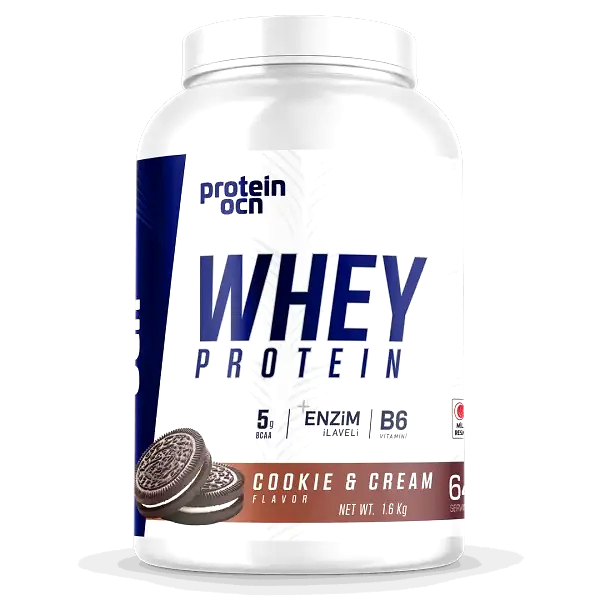Protein OCN Whey Protein 1.6 KG – Yüksek Protein – Enzim İlave