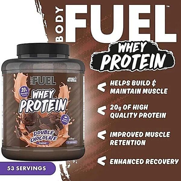 Applied Body Fuel Whey Protein Double Chocolate 1.8 Kg (53 Servis) – 20g Protein