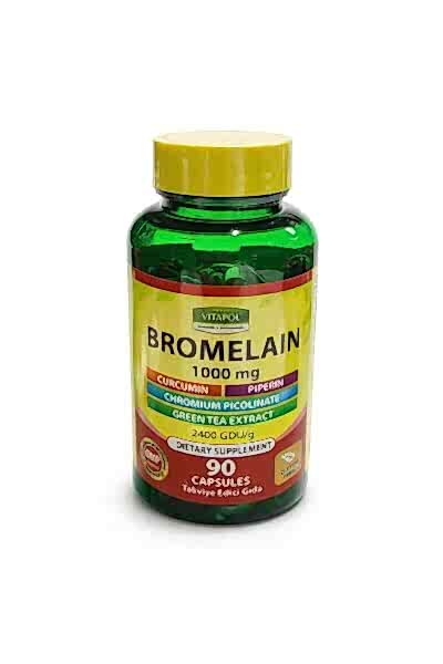 VİTAPOL BROMELAİN 1000 MG 90 KAPSÜL