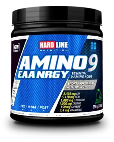 Hardline Amino9 EAA NRGY Yeşil Elma Limon 390 Gr