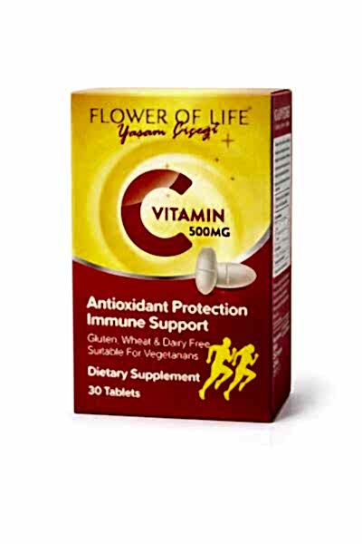 Flower of Life C Vitamini 30 Tablet – Bağışıklık Destekleyici Yüksek Etkili C Vitamini Formülü