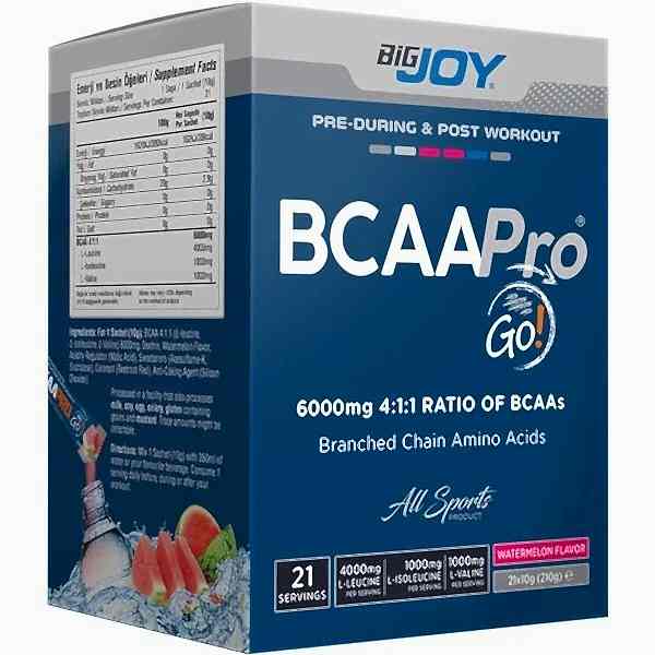 Bigjoy Bcaa Pro Go! 21 Drink Packets