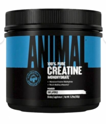 ANIMAL %100 Pure Creatine Monohydrate 150g – Saf Kreatin Gücü