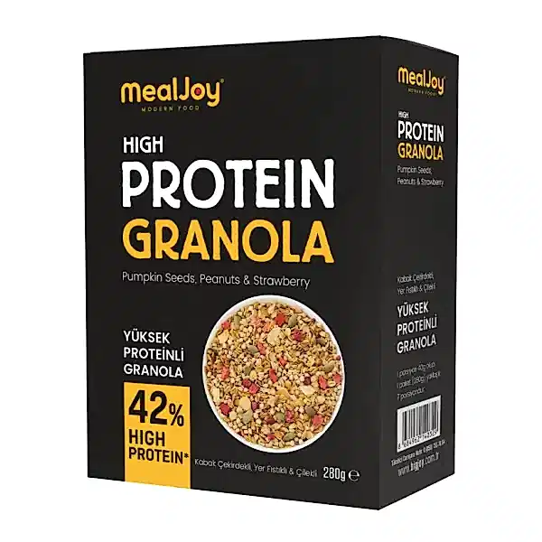 MealJoy High Protein Granola 280g – %42 Proteinli Granola