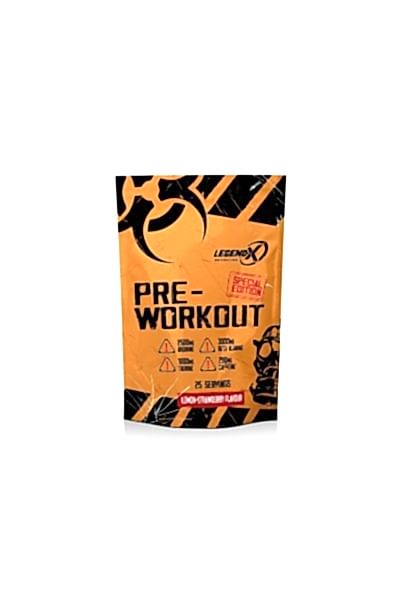 LEGEND X Pre Work Out 250 gr 25 Servis (Limon Çilek Aromalı)