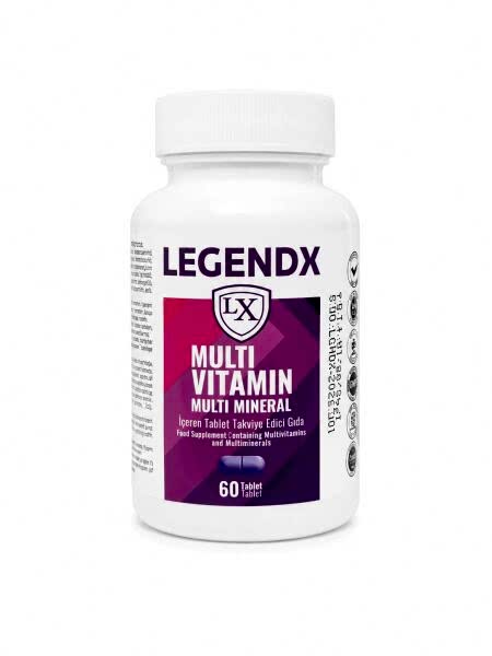 LEGENDX Multi Vitamin Multi Mineral 60 Tablet