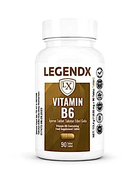 LEGENDX Vitamin B6 10 mg 90 Tablet