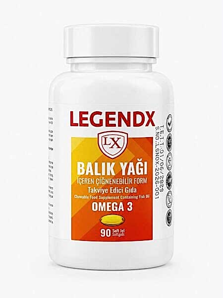 LegendX Omega 3 Premium Formula 90 Softgel
