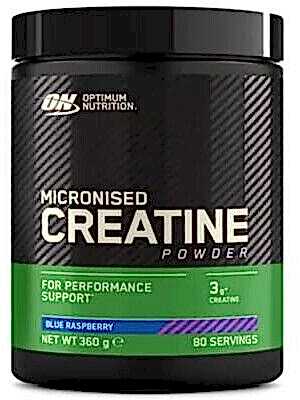 Optimum Nutrition Micronised Creatine Blue Rasberry aromali