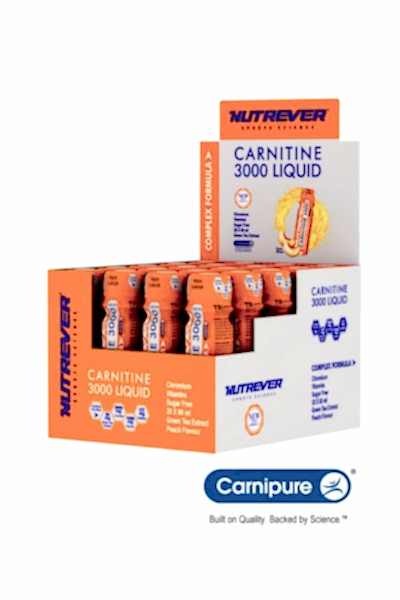 Nutrever L-Carnitine 3000 Liquid 20 Ampul