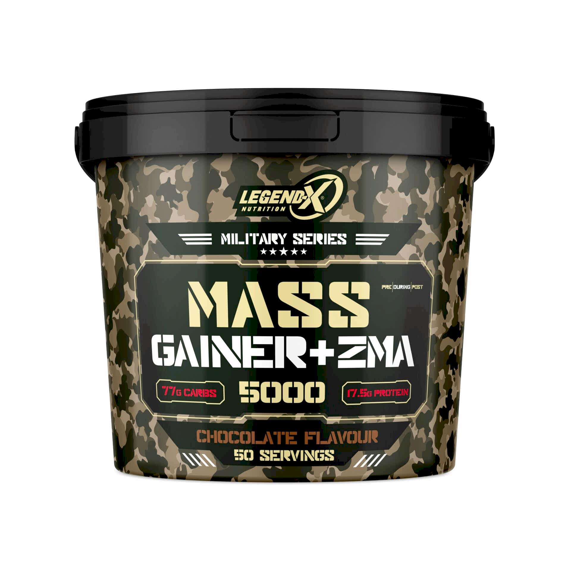 LegendX Military Series Mass Gainer + ZMA 5000g