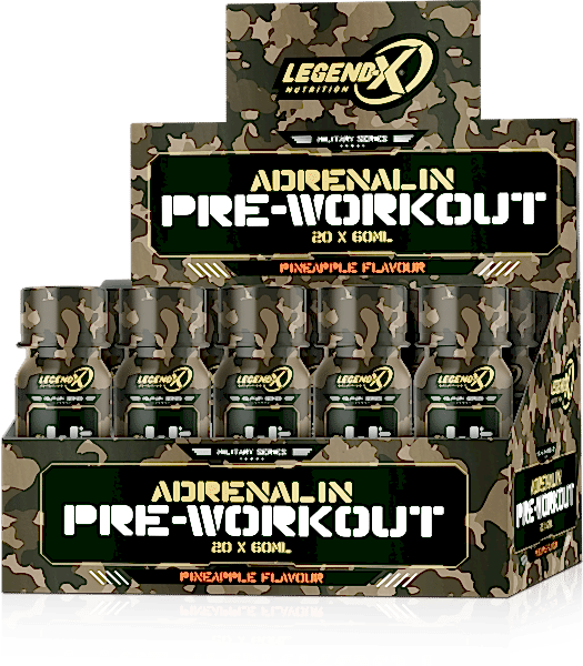 LegendX Military Series Adrenalin Pre-Workout 20x60 ml